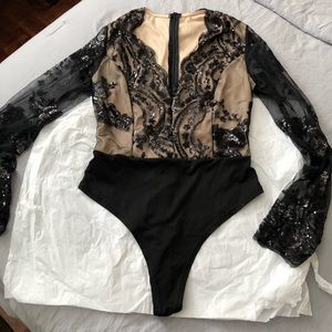 Gorgeous custom made body suit